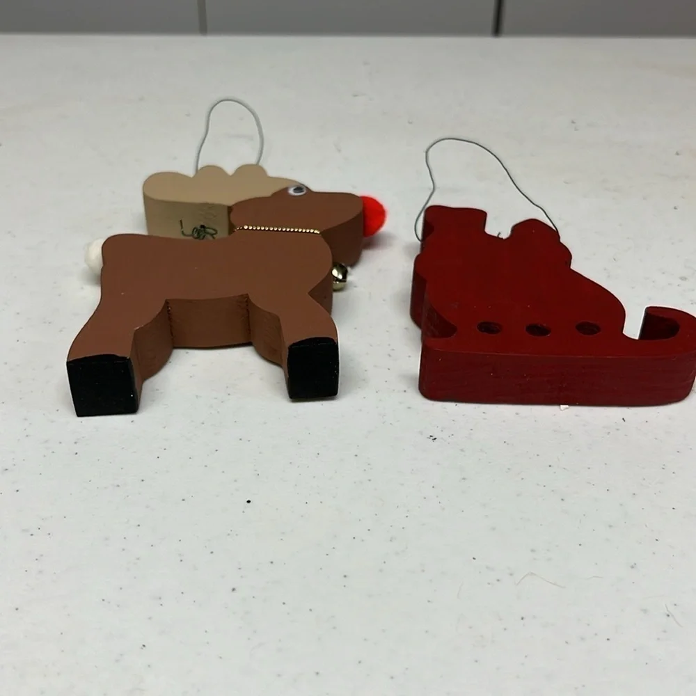 2 Christmas Ornaments